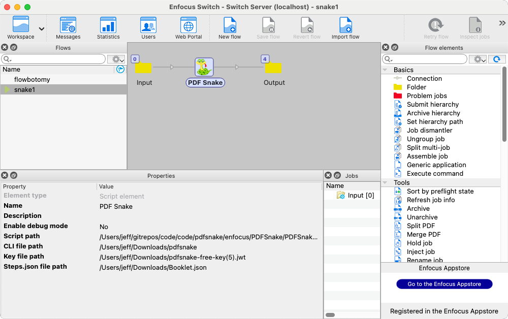 Enfocus Switch Screenshot